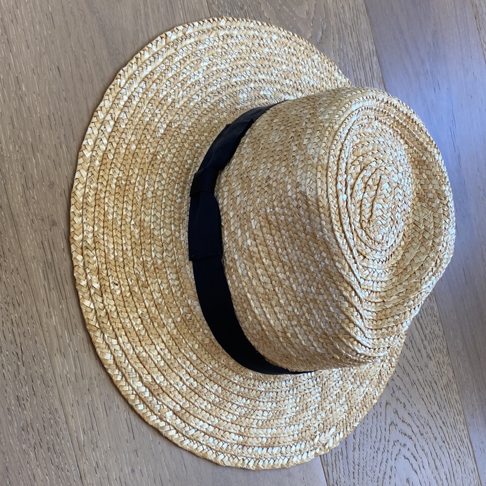Lack Of Color Straw Rim Fedora - Picture 5 of 8